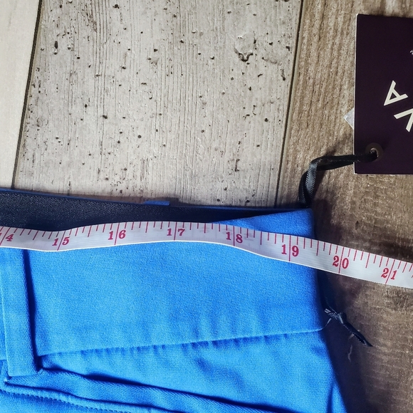 NWT Ava & Viv Blue High Rise Ankle Pant Size 17 - Picture 9 of 16